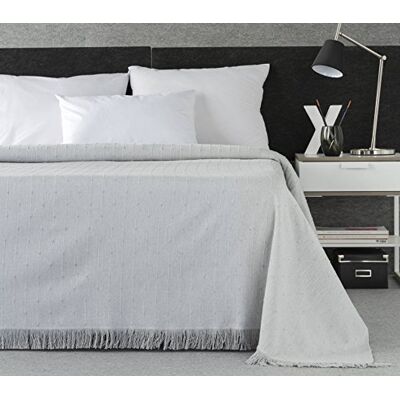 Estoralis Kenia Trapunta Divano Multiuso, Copriletto, Coperta Foulard, Plaid Letto, Copridivano, Pratico e Morbido Confortevole. Poliestere Cotone. (230 x 260 cm. Colore Grigio) Estoralis Kenia Trapunta Divano Multiuso, Copriletto, Coperta Foulard, Plaid Letto, Copridivano, Pratico e Morbido Confortevole. Poliestere Cotone. (230 x 260 cm. Colore Grigio)