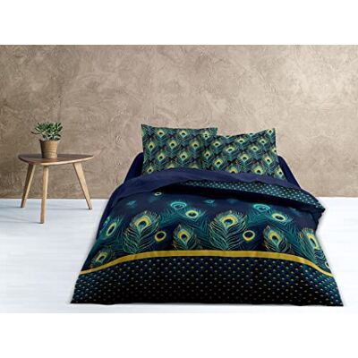 TODAY Set da Letto Cotone per 2 Persone, Copripiumino 220 x 240 cm con 2 federe, Modello Sunshine #1.21 TODAY Set da Letto Cotone per 2 Persone, Copripiumino 220 x 240 cm con 2 federe, Modello Sunshine #1.21