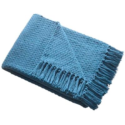 Drift Hayden 130cm x 180cm Teal Plaid - Throw Drift Hayden 130cm x 180cm Teal Plaid - Throw
