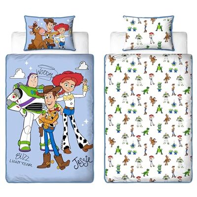 Disney Toy Story Set Copripiumino Singolo Bambini Ufficiale Copripiumino Reversibile 2 Lati Incluso Federa Coordinata Design “Explore” Letto Singolo Bambini Polcotone Disney Toy Story Set Copripiumino Singolo Bambini Ufficiale Copripiumino Reversibile 2 Lati Incluso Federa Coordinata Design “Explore” Letto Singolo Bambini Polcotone