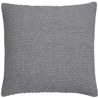 Drift Home Hayden Federa per cuscino 100% cotone riciclato 43 x 43 cm in grigio Drift Home Hayden Federa per cuscino 100% cotone riciclato 43 x 43 cm in grigio