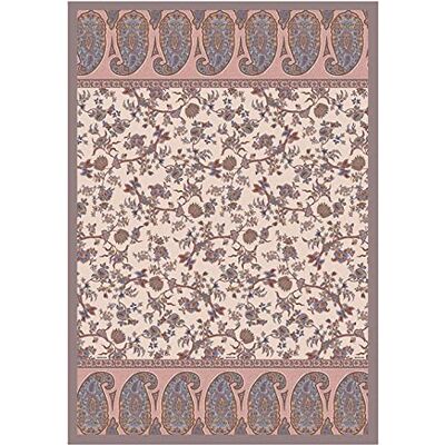 Bassetti Genova 41 Plaid in cotone makò satinato, 270 x 250 cm, colore: Beige Bassetti Genova 41 Plaid in cotone makò satinato, 270 x 250 cm, colore: Beige