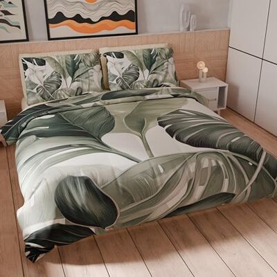 PETTI Artigiani Italiani Set Copripiumino Una Piazza e Mezza 200x200 cm (2 Federe 75x50 cm Incluse), Parure Copripiumino Microfibra con Stampa Digitale Floreale 25 4 Made in Italy PETTI Artigiani Italiani Set Copripiumino Una Piazza e Mezza 200x200 cm (2 Federe 75x50 cm Incluse), Parure Copripiumino Microfibra con Stampa Digitale Floreale 25 4 Made in Italy