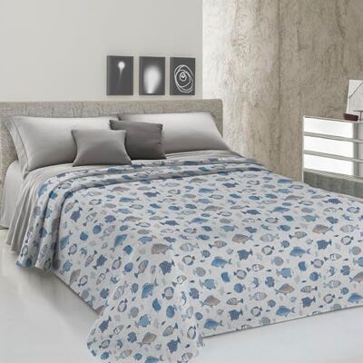 PENSIERI DELICATI Copriletto Matrimoniale 260 x 280 cm, Telo Singolo 100% Cotone Pique, Ideale Come Telo Arredo, Coperta Salva Letto 2 Piazze, Fantasia Oceano Bianco, 100% Made in Italy PENSIERI DELICATI Copriletto Matrimoniale 260 x 280 cm, Telo Singolo 100% Cotone Pique, Ideale Come Telo Arredo, Coperta Salva Letto 2 Piazze, Fantasia Oceano Bianco, 100% Made in Italy