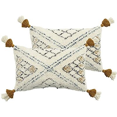 Furn. Atlas - Cushions Twin Pack - Cotone Giallo - 30x50 cm - Cushion Furn. Atlas - Cushions Twin Pack - Cotone Giallo - 30x50 cm - Cushion