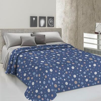 PENSIERI DELICATI Telo Copriletto Matrimoniale 260 x 280 cm, Telo Singolo 100% Cotone Pique, Ideale Come Arredo, Coperta Salva Letto 2 Piazze, Fantasia Palla Blu, 100% Made in Italy PENSIERI DELICATI Telo Copriletto Matrimoniale 260 x 280 cm, Telo Singolo 100% Cotone Pique, Ideale Come Arredo, Coperta Salva Letto 2 Piazze, Fantasia Palla Blu, 100% Made in Italy