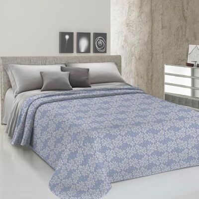 PENSIERI DELICATI Telo Copriletto Matrimoniale 260 x 280 cm, Telo Singolo 100% Cotone Pique, Ideale Come Arredo, Coperta Salva Letto 2 Piazze, Fantasia Olivia Azzurro, 100% Made in Italy PENSIERI DELICATI Telo Copriletto Matrimoniale 260 x 280 cm, Telo Singolo 100% Cotone Pique, Ideale Come Arredo, Coperta Salva Letto 2 Piazze, Fantasia Olivia Azzurro, 100% Made in Italy