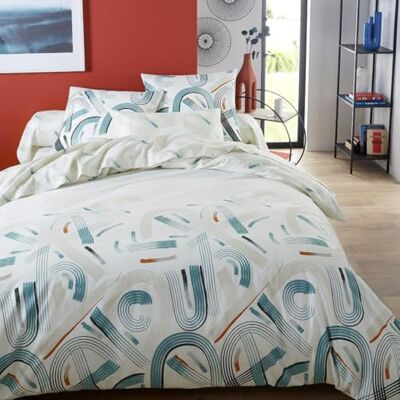 Origin Copripiumino stampato in Cotone, Made in France, GABIN, 200 x 200 cm, Origin Copripiumino stampato in Cotone, Made in France, GABIN, 200 x 200 cm,