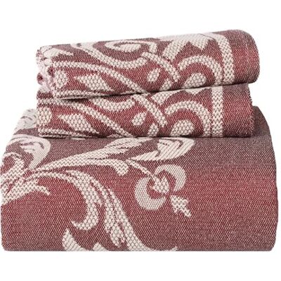 Superior Copriletto, Cotone, Ada Berry Red, Queen Superior Copriletto, Cotone, Ada Berry Red, Queen