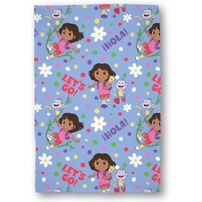 Character World Dora l’Esploratrice Coperta in Pile Ufficiale Pile con cappuccio ultra morbido e caldo Design Hola Perfetto per casa, camera, serate pigiama e campeggio 100 x 150 cm Character World Dora l’Esploratrice Coperta in Pile Ufficiale Pile con cappuccio ultra morbido e caldo Design Hola Perfetto per casa, camera, serate pigiama e campeggio 100 x 150 cm