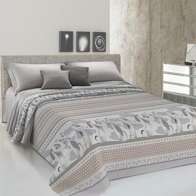 PENSIERI DELICATI Copriletto matrimoniale 260 x 280 cm, tessuto singolo 100% cotone Pique, ideale come tessuto decorativo, coperta per proteggere il letto a 2 posti, fantasia BauBau Beige, 100% PENSIERI DELICATI Copriletto matrimoniale 260 x 280 cm, tessuto singolo 100% cotone Pique, ideale come tessuto decorativo, coperta per proteggere il letto a 2 posti, fantasia BauBau Beige, 100%