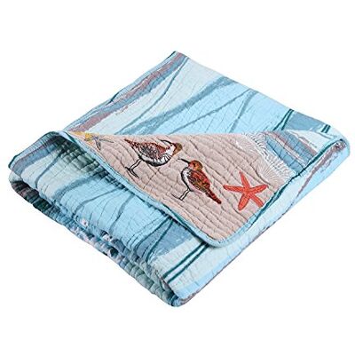 Greenland Home Fashions Greenland Home Maui copriletto Trapuntato Greenland Home Fashions Greenland Home Maui copriletto Trapuntato