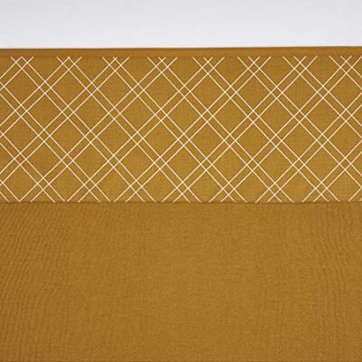 MEYCO Lenzuolo con angoli culla – 75 x 100 cm – Double Diamond – Honey Gold MEYCO Lenzuolo con angoli culla – 75 x 100 cm – Double Diamond – Honey Gold