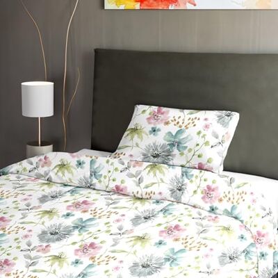 Ruggeri Set Copripiumino Piazza e Mezza, Cotone, Made In Italy, Eden Ruggeri Set Copripiumino Piazza e Mezza, Cotone, Made In Italy, Eden