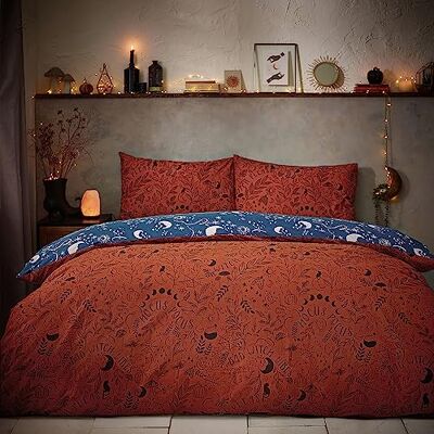 furn. Witchy Vibes Set Copripiumino (Ruggine Doppio) furn. Witchy Vibes Set Copripiumino (Ruggine Doppio)