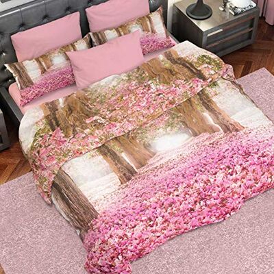 PETTI Artigiani Italiani Copripiumino, Set Copripiumino Matrimoniale, Copripiumino Matrimoniale, Parure Copripiumino, Copripiumone, 100% Made in Italy, 100% Microfibra Anallergica PETTI Artigiani Italiani Copripiumino, Set Copripiumino Matrimoniale, Copripiumino Matrimoniale, Parure Copripiumino, Copripiumone, 100% Made in Italy, 100% Microfibra Anallergica