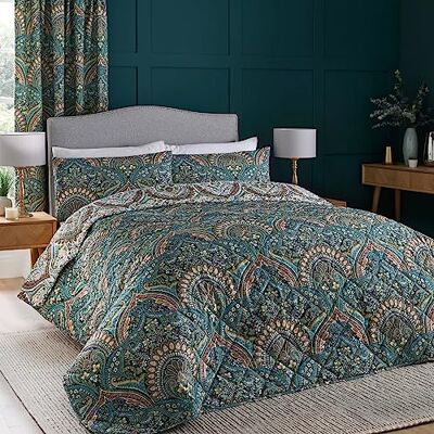 Dreams & Drapes - Palais - 195cm x 230cm - Teal - Coperta Dreams & Drapes - Palais - 195cm x 230cm - Teal - Coperta