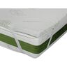 Materassi Russo Topper CORRETTORE in Memory Foam Fresco da 5 CM,SFODERABILE in Aloe Vera con Elastici (160 x 200 Cm Matrimoniale)