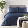 Appletree Boutique Corden Set copripiumino 100% cotone, per letto singolo, colore: blu navy