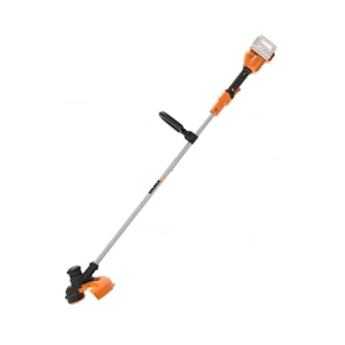 WORX Tagliabordi a Batteria 40 V (2 x 20 V) PowerShare WG183E 9 Non Include Batteria e Caricatore Manico Regolabile Testa a Doppio Filo