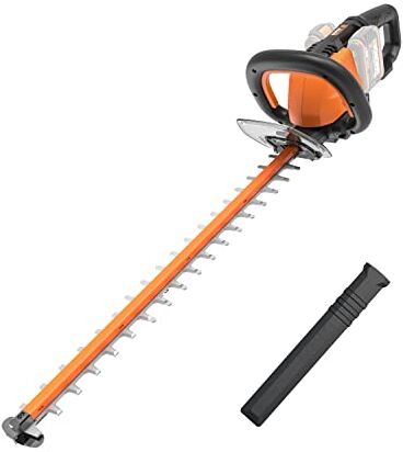 WORX Tagliasiepi Tosasiepi Elettrico da Giardino a Batteria 40V, Diametro Taglio 27 mm Solo Corpo macchina