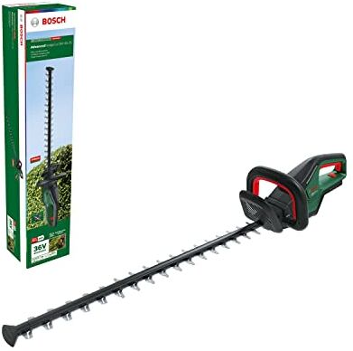 Bosch Tagliasiepi a Batteria AdvancedHedgeCut 36V-65-28 (senza batteria, 36 Volt System, Lunghezza lama 65 cm, in Confezione di Cartone)