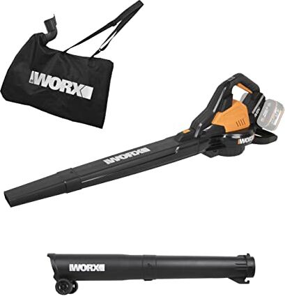 Worx 2 x 20 V Aspiratore a batteria  senza batteria e caricatore