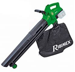 Ribimex Aspiratore/trituratore Soffiatore a Batteria RBAT20