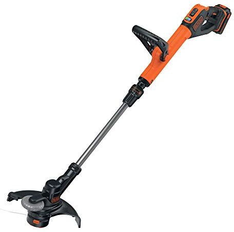 Black & Decker Tagliabordi con Prolunga, Bobina Reflex AFS, 18 V, 2 A, Batteria e Caricabatteria, Taglio: 28 cm