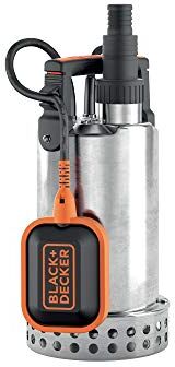 Black & Decker Pompa Immersione  per Acque Chiare (750 W, Portata max. 11.000 l/h, Prevalenza max. 8,5 m)