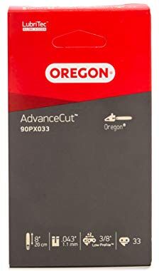 Oregon AdvanceCut Catena per Motosega Telescopica da 33 Maglie di Trasmissione, Adatta a Barre da 8 pollici (20 cm), Compatibile con Ryobi, Worx, Einhell ed altre marche