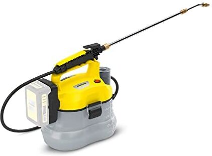 Karcher Diffusore a Pressione Elettrico PSU 4-18, Portata: 30 l/h, Serbatoio 4 l, Lancia Telescopica, A Batteria 18 V Set irrigazione