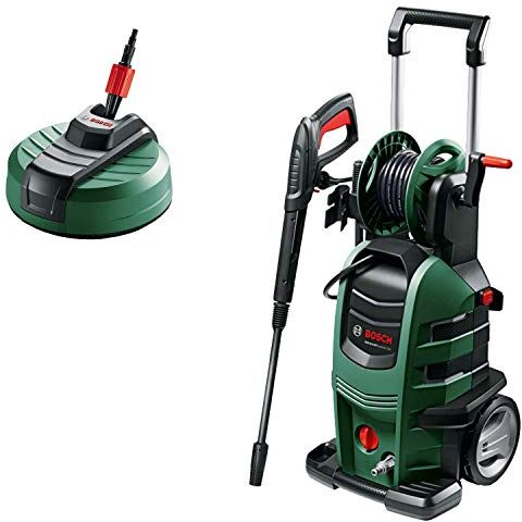 Bosch Idropulitrice AdvancedAquatak 150, 86.4 x 44.6 x 40.4 cm, 1 Pezzo + Spazzola per Patio Aquasurf 280, 40 x 37.7 x 18.7 cm