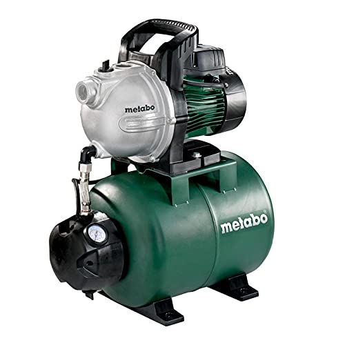 Metabo Acquedotto domestico HWW 4000/25 G (), Ingresso nominale: 1100 W, Portata massima: 4000 l/h, Altezza massima di consegna: 46 m