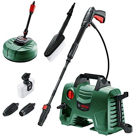 Bosch Idropulitrice ad Alta Pressione EasyAquatak 120 (1500 W, kit Car Incluso, Portata Max: 350 l/h, Confezione in Cartone) Edizione Amazon