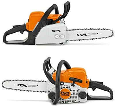 Stihl Motosega, Bianco/Arancio, alimentata a carburante