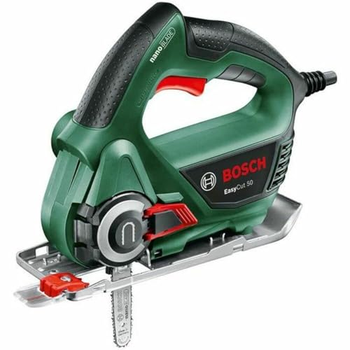 Bosch Easycut 50 Sega, 500 Watt, Nero Verde, ‎‎38.6 x 12.3 x 29.1 cm 1.6 Kg