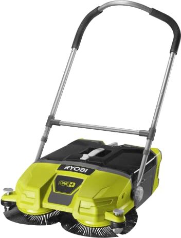 Ryobi 5133004365 R18SW3 Scopa elettrica (18 V, larghezza paletta 53 cm, interruttore a leva, contenitore di raccolta 17 l, senza batteria)