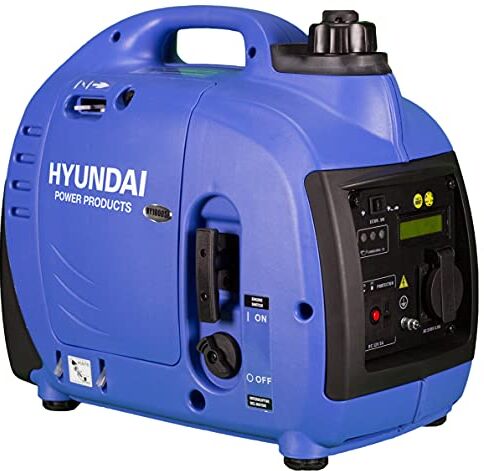 Hyundai HY--PRO Generatore a benzina Inverter, Blu e Nero, Medio