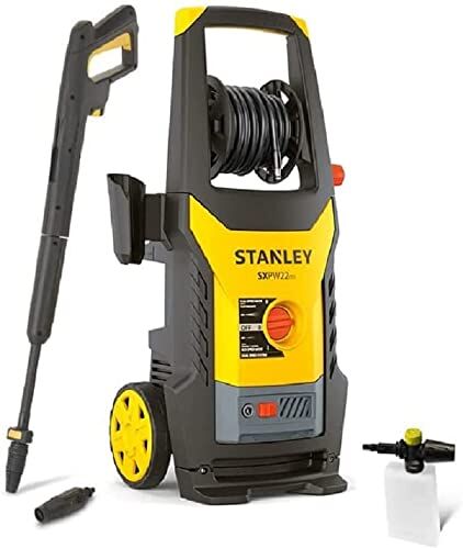 Stanley Idropulitrice ad Alta Pressione  con Dual Speed System (2200 W, 160 bar, 460 l/h)