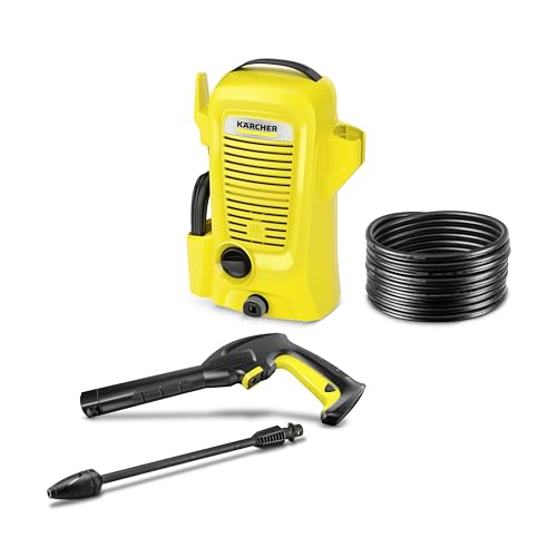 Kärcher K 2 Universal Edition Idropulitrice ad Alta Pressione, 1400W, 110 bar, Idropulitrice elettrica professionale acqua fredda, Giallo/Nero