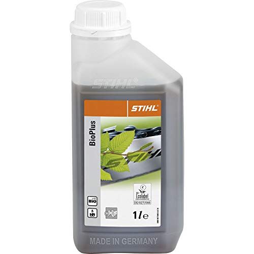 Stihl , olio bio plus per catena di motosega, bottiglia da 1 litro, 7815163001 (etichetta in lingua italiana non garantita)