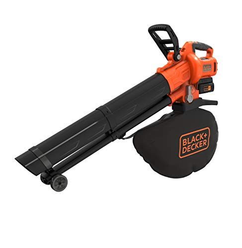 Black & Decker ‎ Soffiatore, 36V, Arancione Nero, ‎51.8 x 27.2 x 21.4 cm, 5.84 Kg