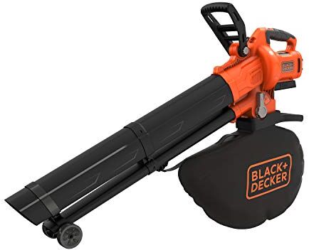 Black & Decker Soffiatore, Aspiratore, Trituratore a Batteria, 36V, Motore Brushless Unità senza Batteria e Caricabatterie