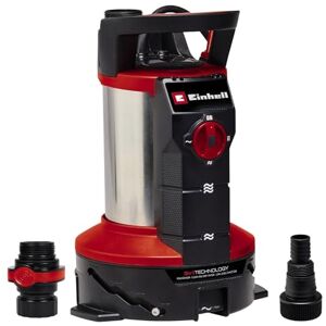 Einhell Pompa per acqua sporca GE-DP 7935 N-A LL ECO 3 in 1 (790 W, sensore acquase, diametro 35 mm, dimensione di particelle estranee, portata massima 19.500 l/h, con connettore rapido e adattatore Einhell Pompa per acqua sporca GE-DP 7935 N-A LL ECO 3 in 1 (790 W, sensore acquase, diametro 35 mm, dimensione di particelle estranee, portata massima 19.500 l/h, con connettore rapido e adattatore