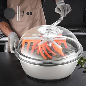 VEVOR Tagliabordi Manuale, Tagliabordi Manuale da 480 mm, con Lame Affilate in Acciaio Inossidabile, Macchina da Taglio Idroponica a Umido e a Secco, Taglio a Rotazione per Piante, Foglie VEVOR Tagliabordi Manuale, Tagliabordi Manuale da 480 mm, con Lame Affilate in Acciaio Inossidabile, Macchina da Taglio Idroponica a Umido e a Secco, Taglio a Rotazione per Piante, Foglie