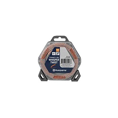 Husqvarna Filo per decespugliatore, 3 mm/48 m, colore: arancione/grigio Husqvarna Filo per decespugliatore, 3 mm/48 m, colore: arancione/grigio
