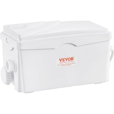 VEVOR Pompa Trituratore 350 W Portata 6000 L/h Prevalenza 7 m Maceratore Pompa da per Acque Luride con 3 Ingressi Acqua per Cantina, Macchina per lo Smaltimento delle Acque Reflue della Lavanderia VEVOR Pompa Trituratore 350 W Portata 6000 L/h Prevalenza 7 m Maceratore Pompa da per Acque Luride con 3 Ingressi Acqua per Cantina, Macchina per lo Smaltimento delle Acque Reflue della Lavanderia
