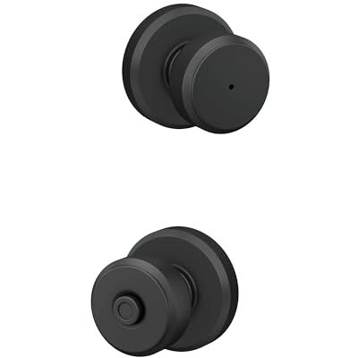 SCHLAGE Greyson Collection Bowery Entrance Lock knob, F40 BWE 622 GSN SCHLAGE Greyson Collection Bowery Entrance Lock knob, F40 BWE 622 GSN