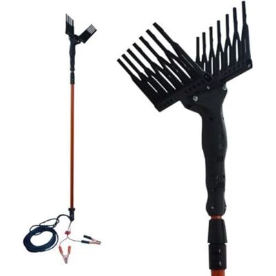 GrecoShop Abbacchiatore Scuotiolive Elettrico Telescopico 12V 400W+Cavo e Morsetti, Fino a 1000 battiti/min, Leggero Ergonomico, Asta allungabile rende Macchina 3mt, Raccolta Olive rapida senza fatica GrecoShop Abbacchiatore Scuotiolive Elettrico Telescopico 12V 400W+Cavo e Morsetti, Fino a 1000 battiti/min, Leggero Ergonomico, Asta allungabile rende Macchina 3mt, Raccolta Olive rapida senza fatica